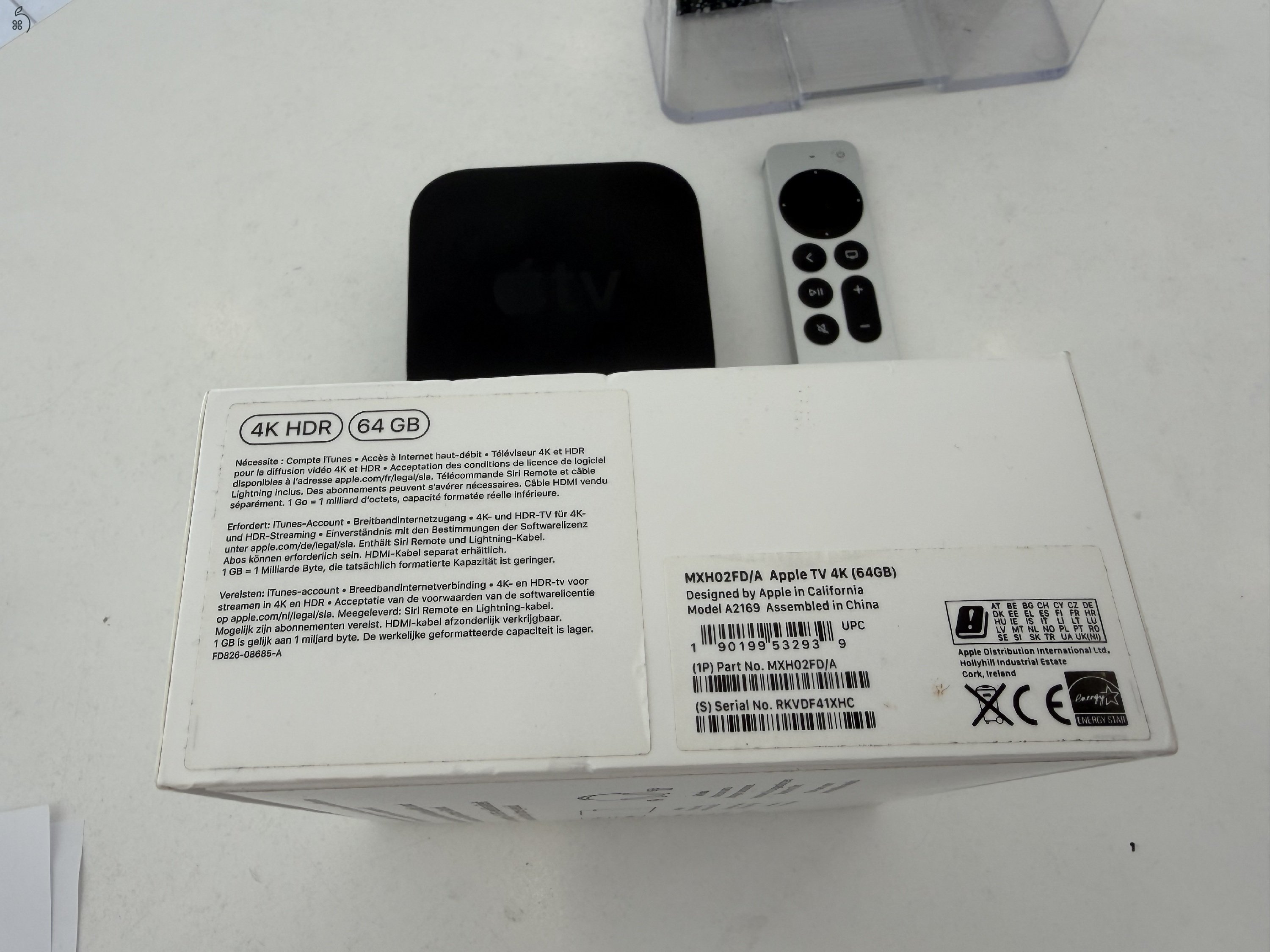 Apple TV 4K 64GB(A2169/1 hónap gar./p4881