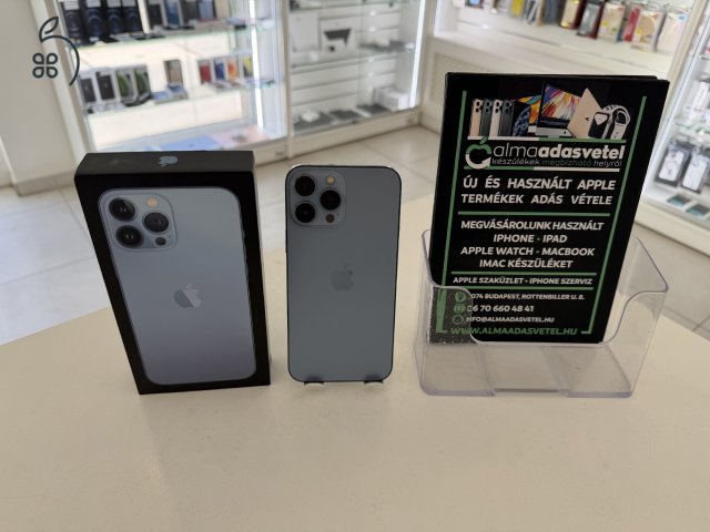 iPhone 13 Pro Max 256GB Független/1 hónap gar./Akku 100%/p4882