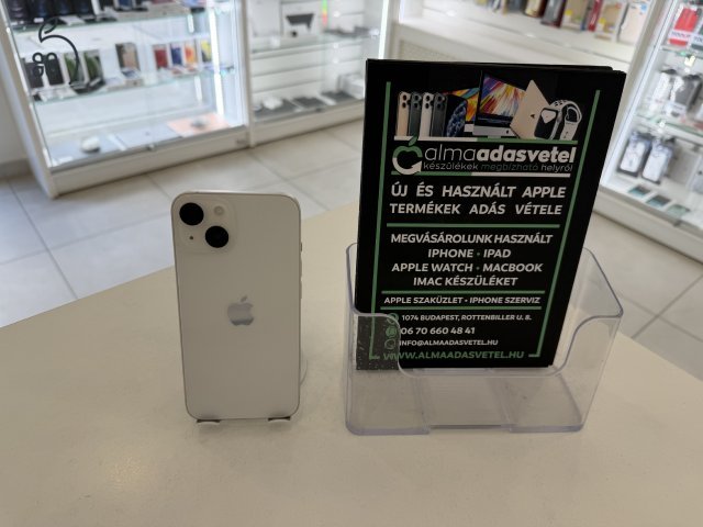 iPhone 14 128GB Független Használt 1 hónap gar./Akku 100%/p4883