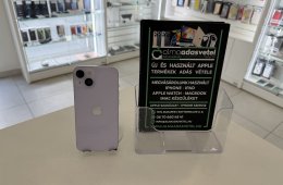 iPhone 14 128GB Független Újszerű/1 hónap gar./Akku 85%/p4884