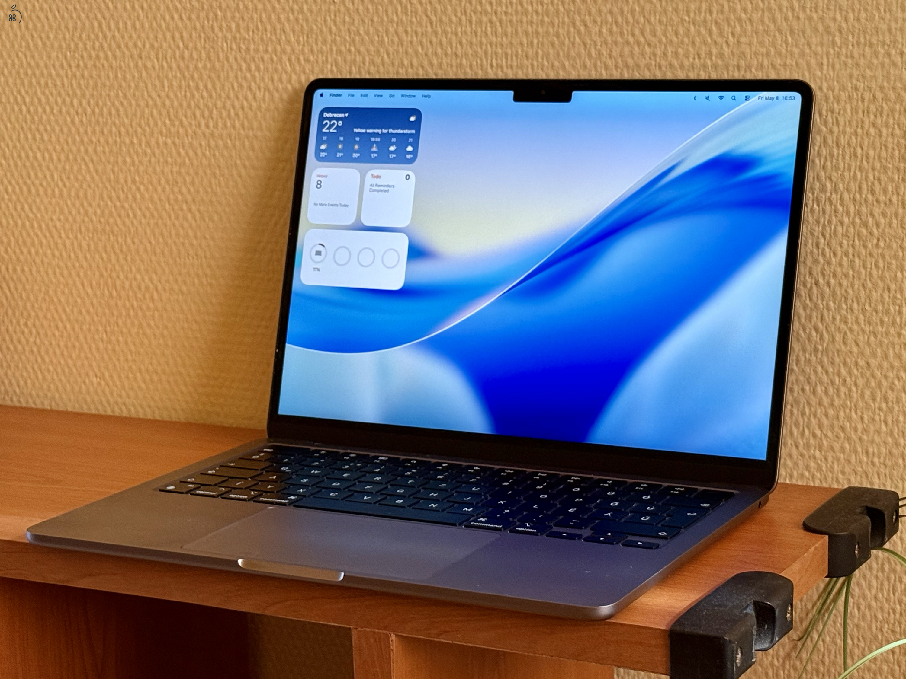 Apple MacBook Air 13 2022, M2 8 Cores, 8 GB, 8 core GPU, 256 GB, Space Gray