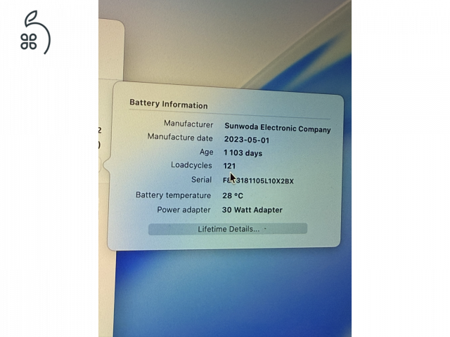 Apple MacBook Air 13 2022, M2 8 Cores, 8 GB, 8 core GPU, 256 GB, Space Gray