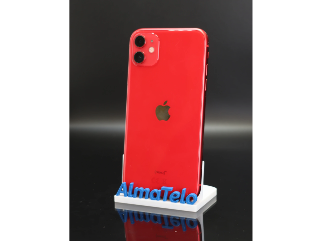 Apple iPhone 11 64 GB PRODUCT RED 100% akku - 12 HÓ GARANCIA