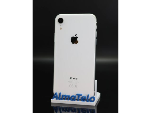 Apple iPhone XR 128 GB White 100% akku - 12 HÓ GARANCIA