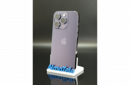 Apple iPhone 14 Pro 128 GB Deep Purple 100% akku - 12 HÓ GARANCIA