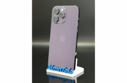 Apple iPhone 14 Pro Max 128 GB Deep Purple 97% akku - 12 HÓ GARANCIA