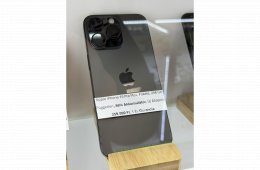 Apple iPhone 15 Pro Max, 256Gb, Kártyafüggetlen, Gyári Állapotú, 1 Év Garancia