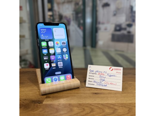 Apple iPhone Xs - 64 GB - fekete - 100% akku ( 2.)