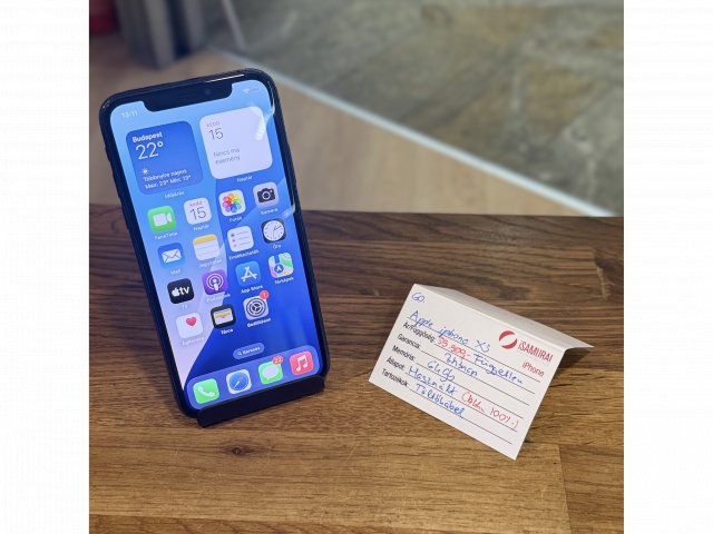 Apple iPhone Xs - 64 GB - fekete - 100% akku ( 60.)