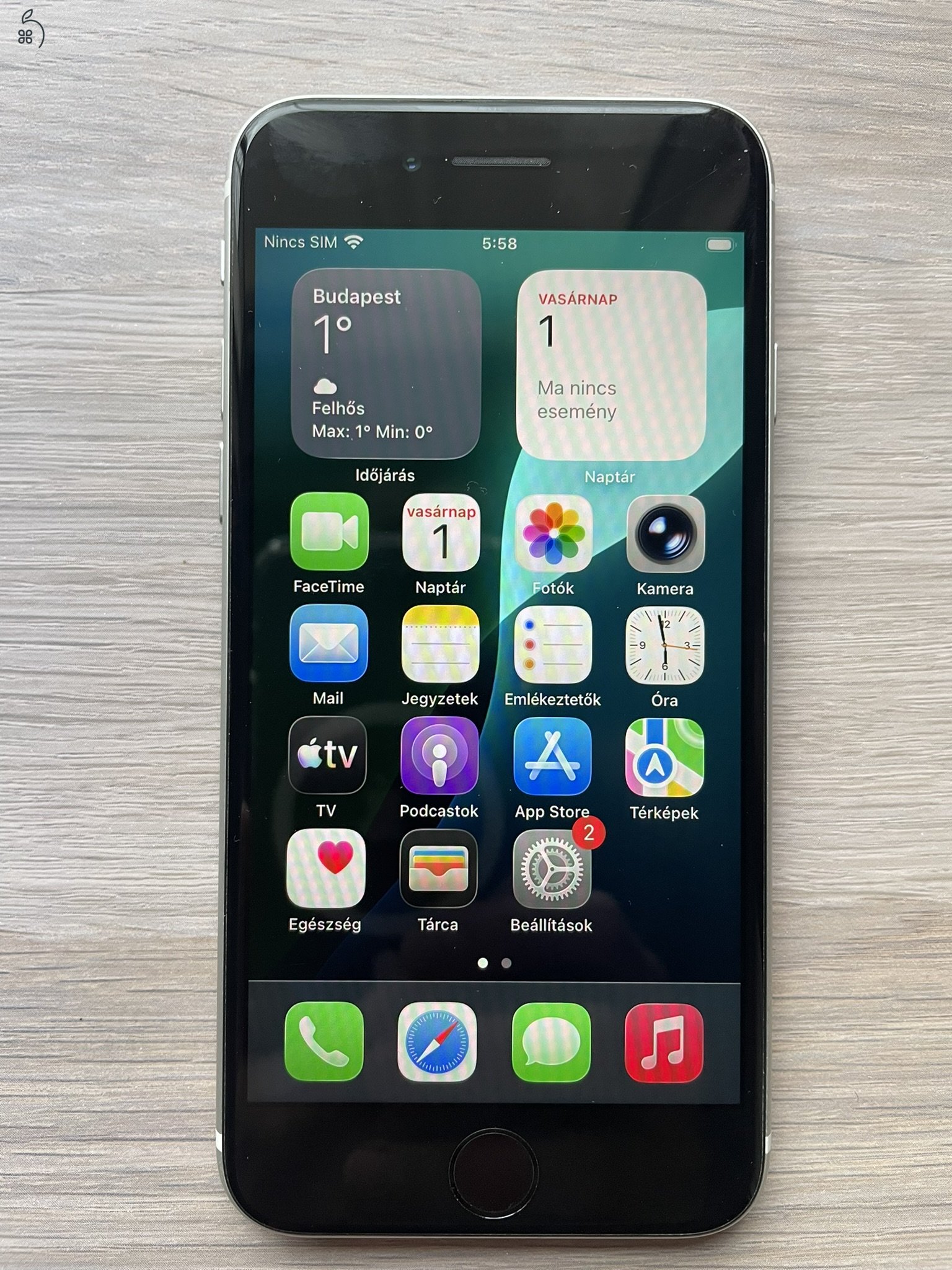Iphone SE 2020 64GB fehér