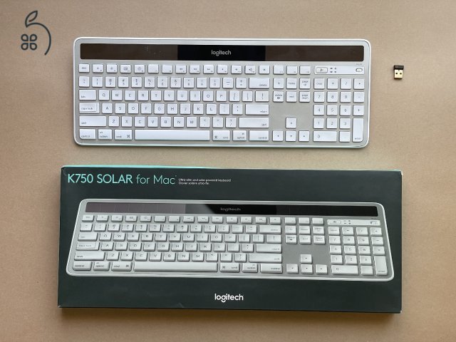 Logitech K750 Solar Mac billentyűzet
