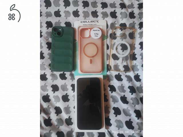 Eladó iphone 15 plus 128gb patika állapot!