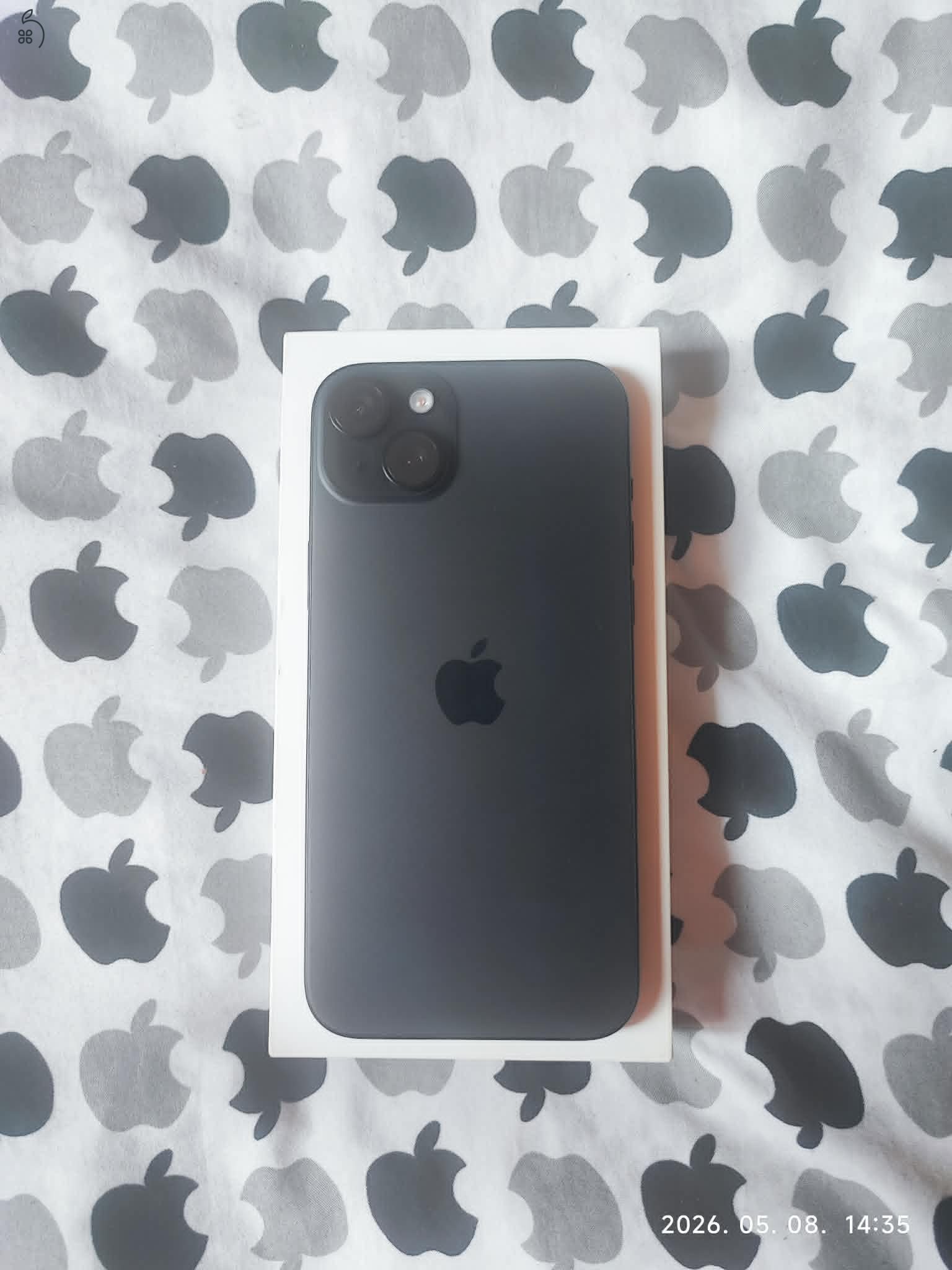 Eladó iphone 15 plus 128gb patika állapot!