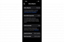 Eladó iphone 15 plus 128gb patika állapot!