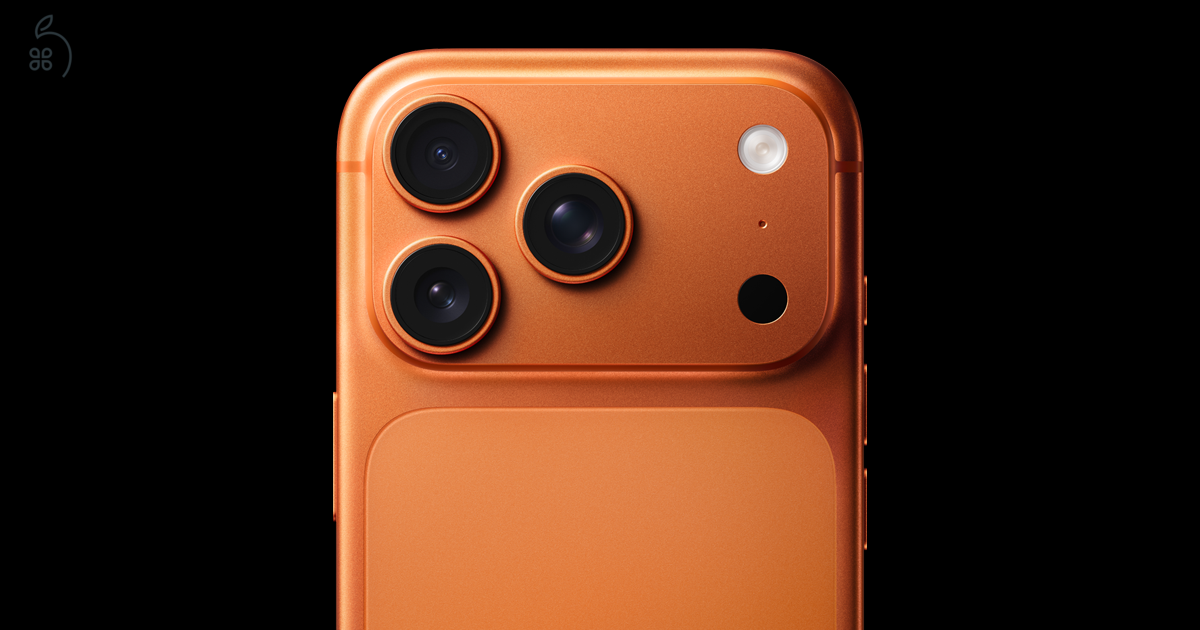 Új, áfás iPhone 17 Pro 512GB, Cosmic Orange rendelésre