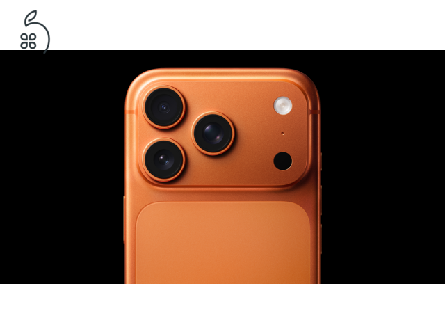 Új, áfás iPhone 17 Pro 512GB, Cosmic Orange rendelésre