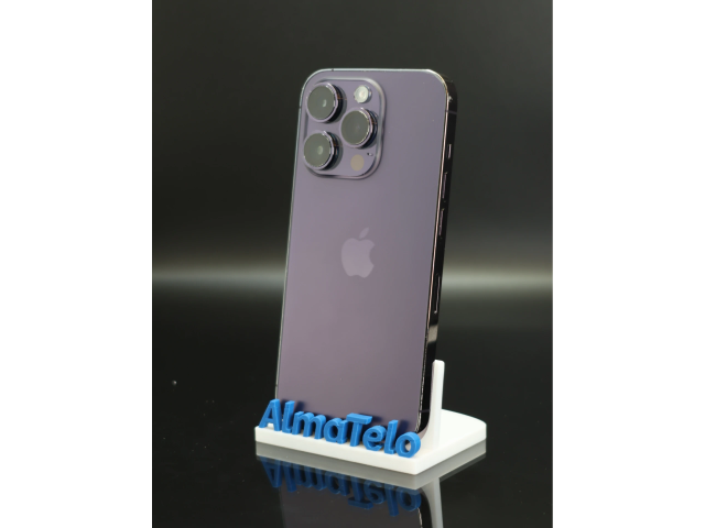 Apple iPhone 14 Pro 128 GB Deep Purple 100% akku - 12 HÓ GARANCIA