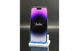 Apple iPhone 14 Pro 128 GB Deep Purple 100% akku - 12 HÓ GARANCIA