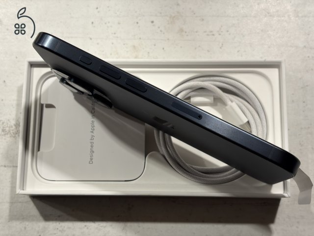 iPhone 15 Pro 128GB Blue Titanium gyárilag független, hibátlan állapotban!