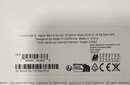 Apple watch 10 rosé gold 42mm