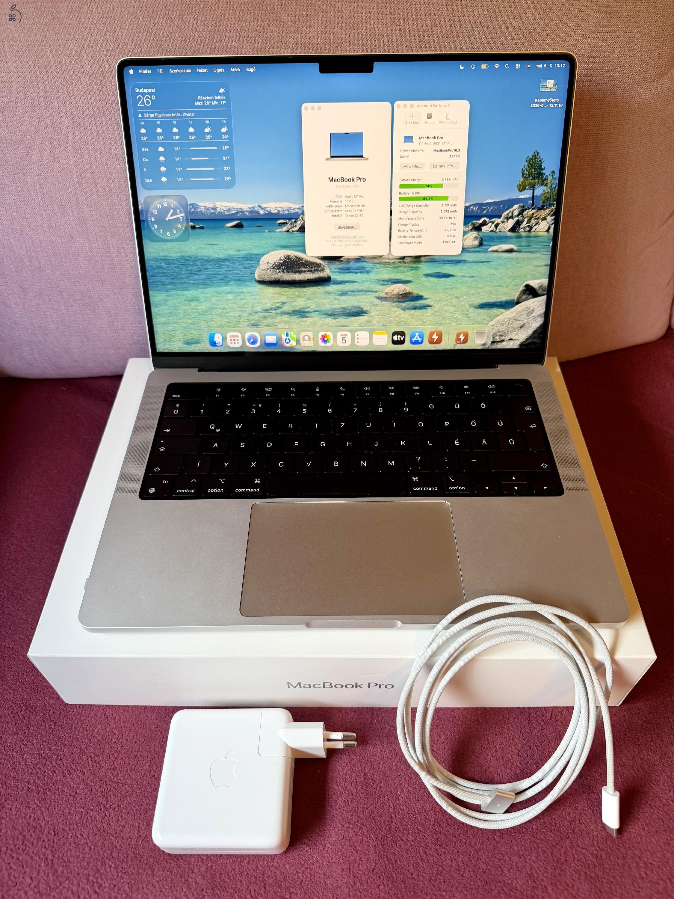 Hibátlan, első gazdás MacBook Pro 14