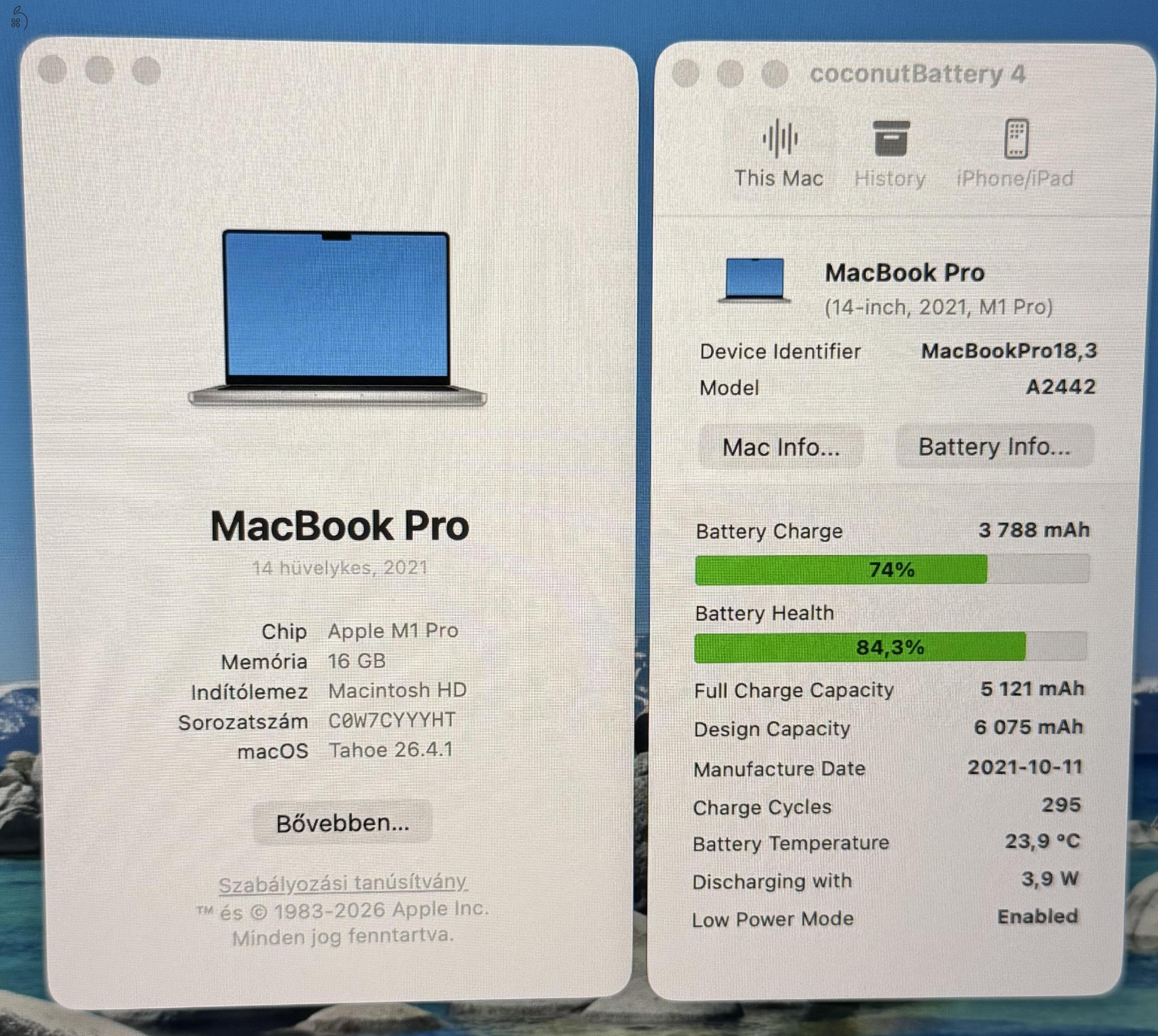 Hibátlan, első gazdás MacBook Pro 14