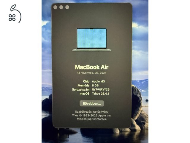 Apple MacBook Air 13” M3 2024 8G/256