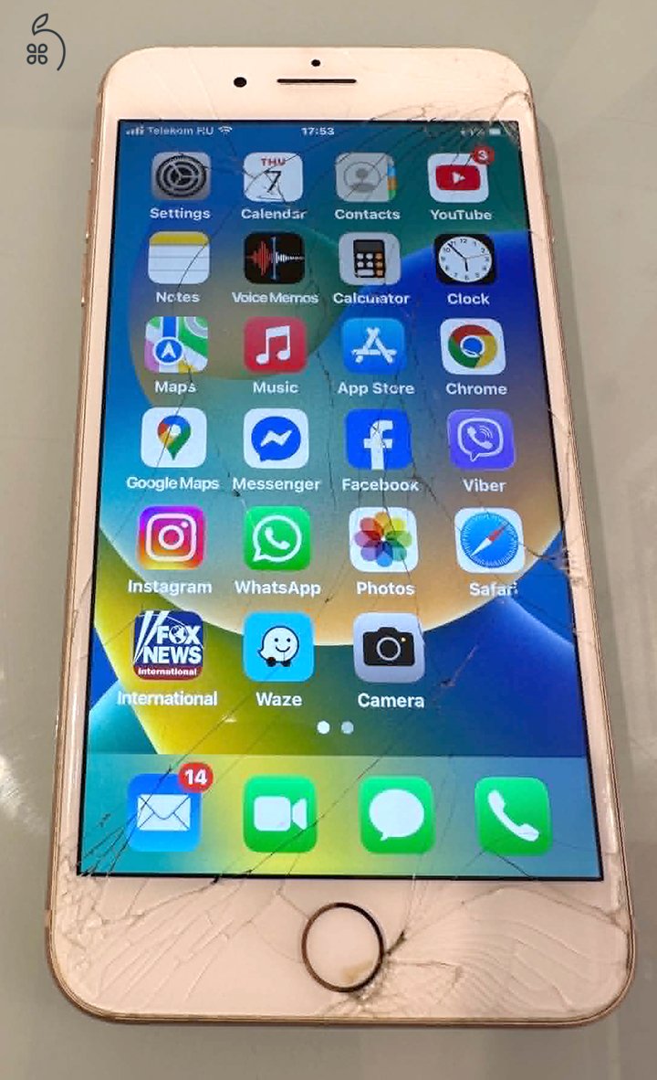 ???? Eladó Apple iPhone 8 Plus 64GB – Rose Gold – Amerikai Apple Store készülék ????????