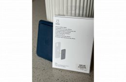 Apple iPhone Leather Wallet MagSafe – Baltic Blue (Eredeti Apple, USA)