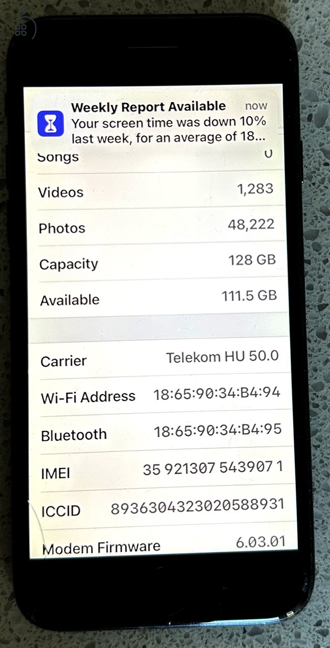 Apple iPhone 7 – 128 GB – Jet Black – Amerikai vásárlás ????????