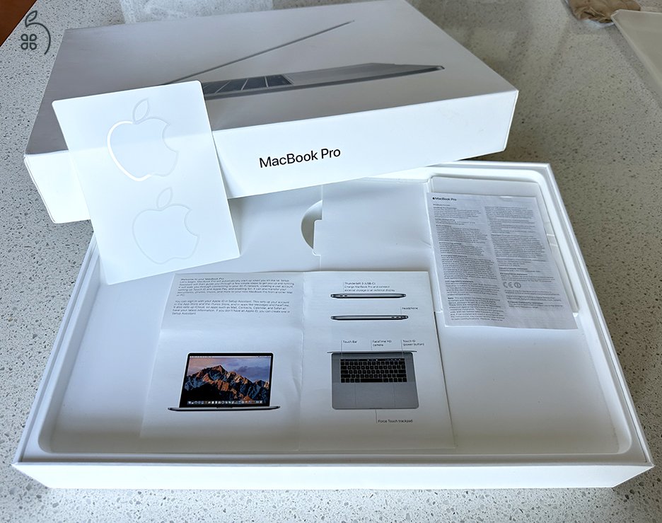 2017 Apple MacBook Pro 15” Retina – Space Gray - Touch Bar - US Model