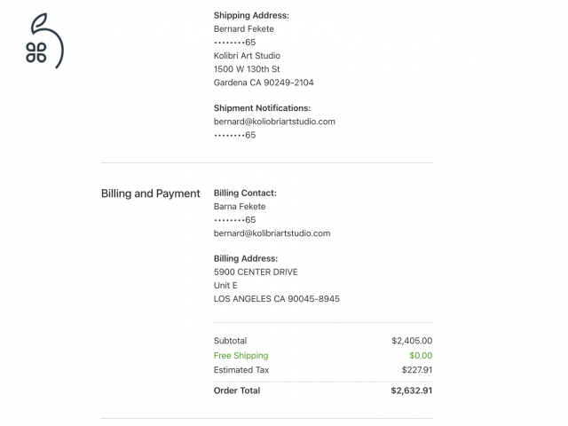 2017 Apple MacBook Pro 15” Retina – Space Gray - Touch Bar - US Model