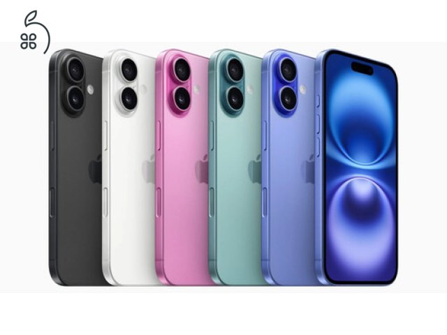 ÚJ - iPhone 16 128 GB Szolgáltatófüggetlen / Kártyafüggetlen - Apple Garancia - Számla