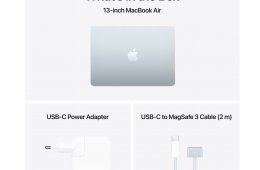 Eladó Apple MacBook Air 13 M4 chip, Sky Blue, bontatlan, garanciás!