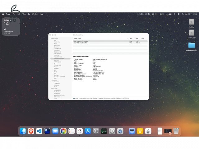  APPLE MACBOOK PRO A2141 i9-9980HK 2.40GHZ  512GB SSD 32GB
