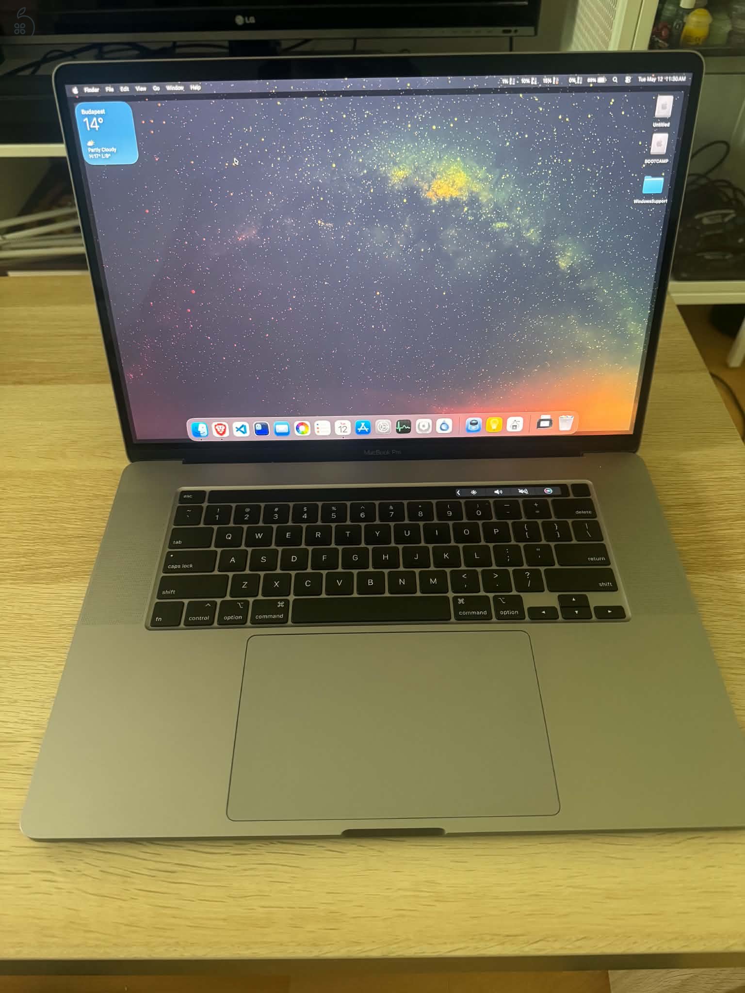  APPLE MACBOOK PRO A2141 i9-9980HK 2.40GHZ  512GB SSD 32GB
