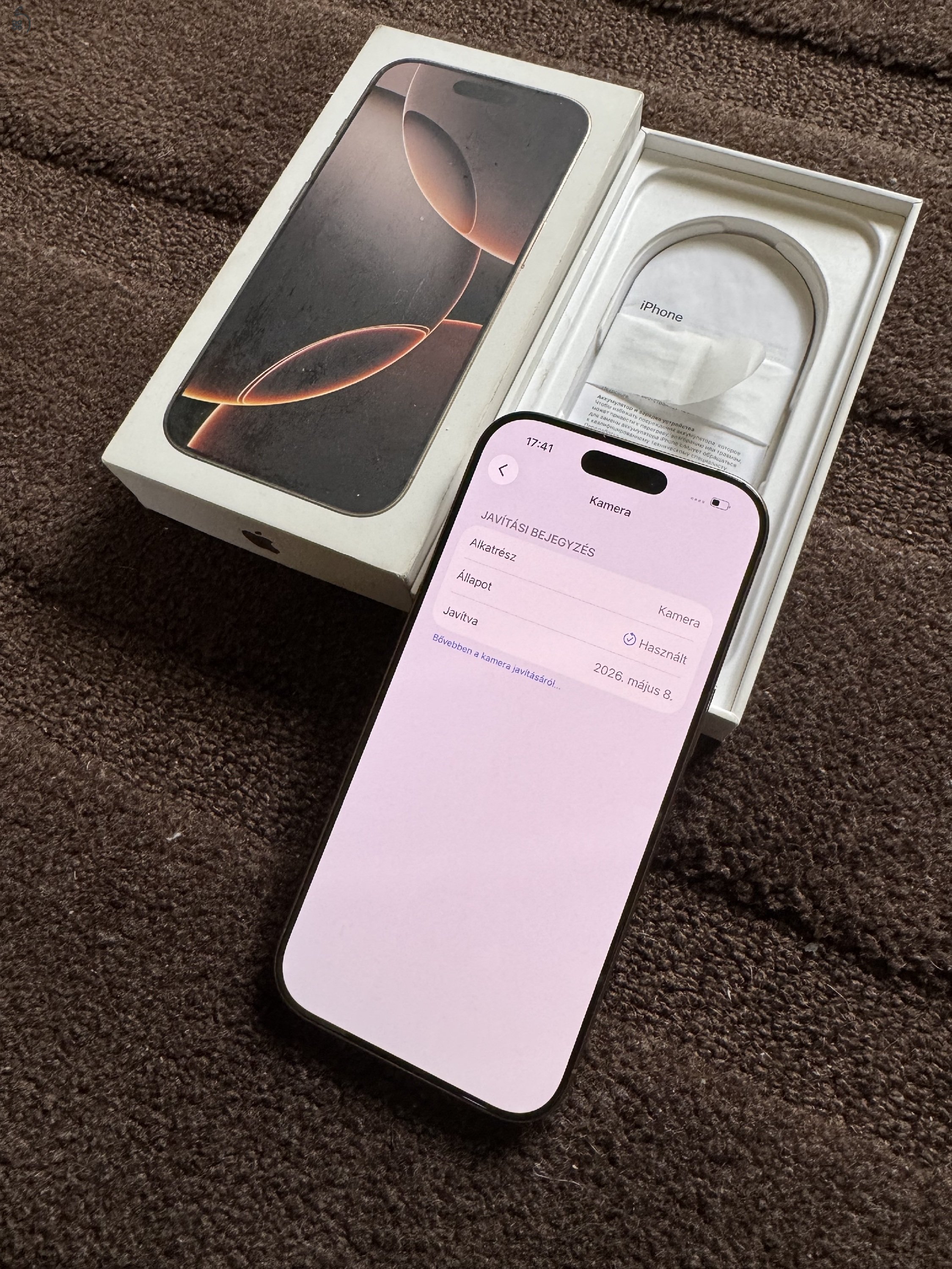 Iphone 16 Pro 128GB kártyafüggetlen