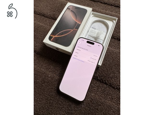 Iphone 16 Pro 128GB kártyafüggetlen