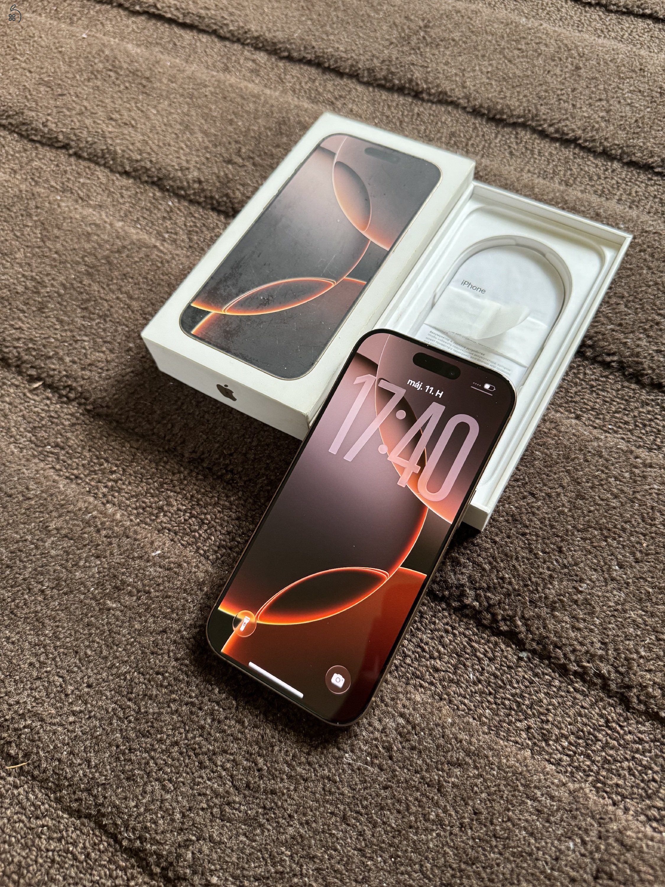 Iphone 16 Pro 128GB kártyafüggetlen