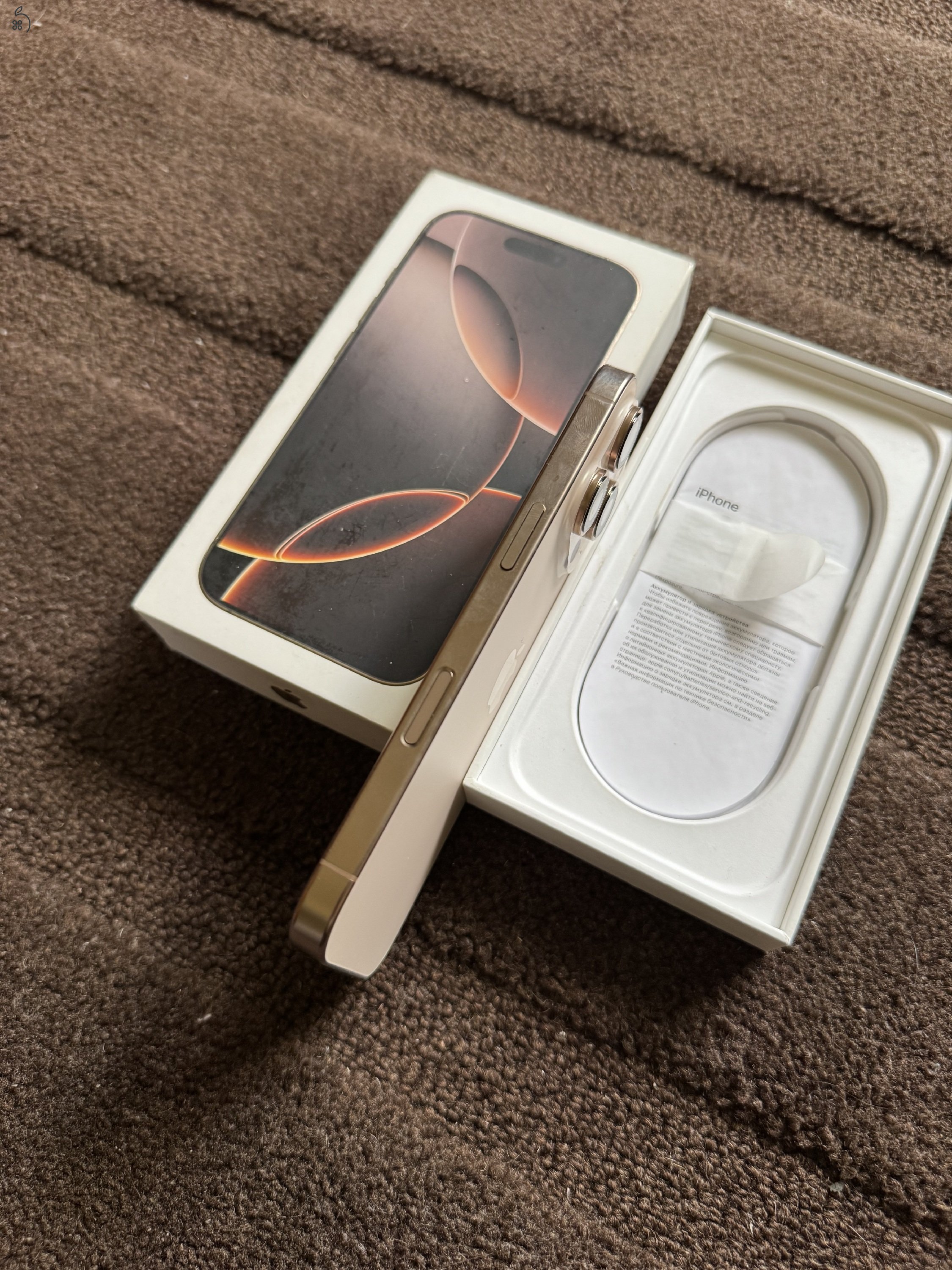 Iphone 16 Pro 128GB kártyafüggetlen