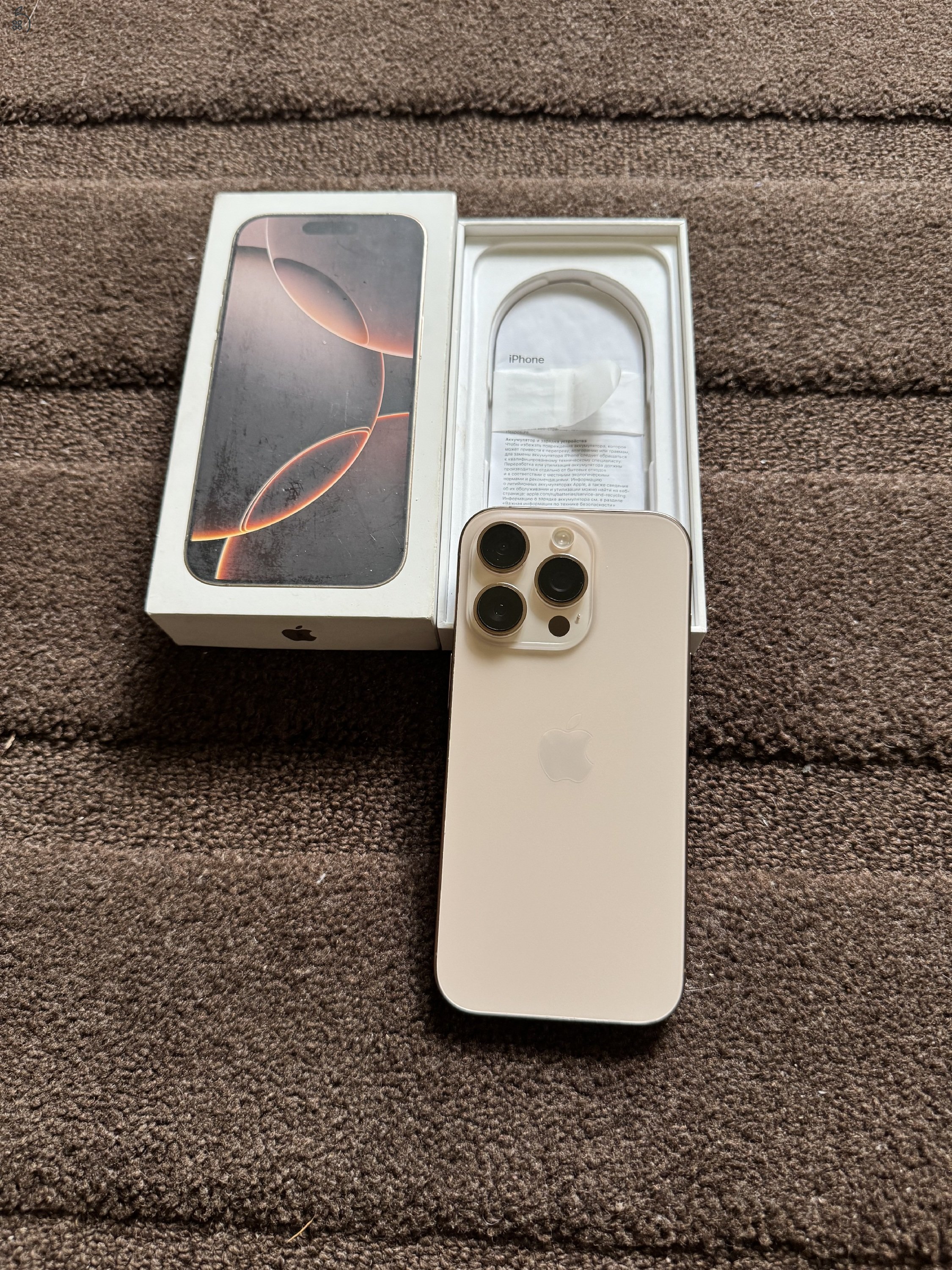 Iphone 16 Pro 128GB kártyafüggetlen