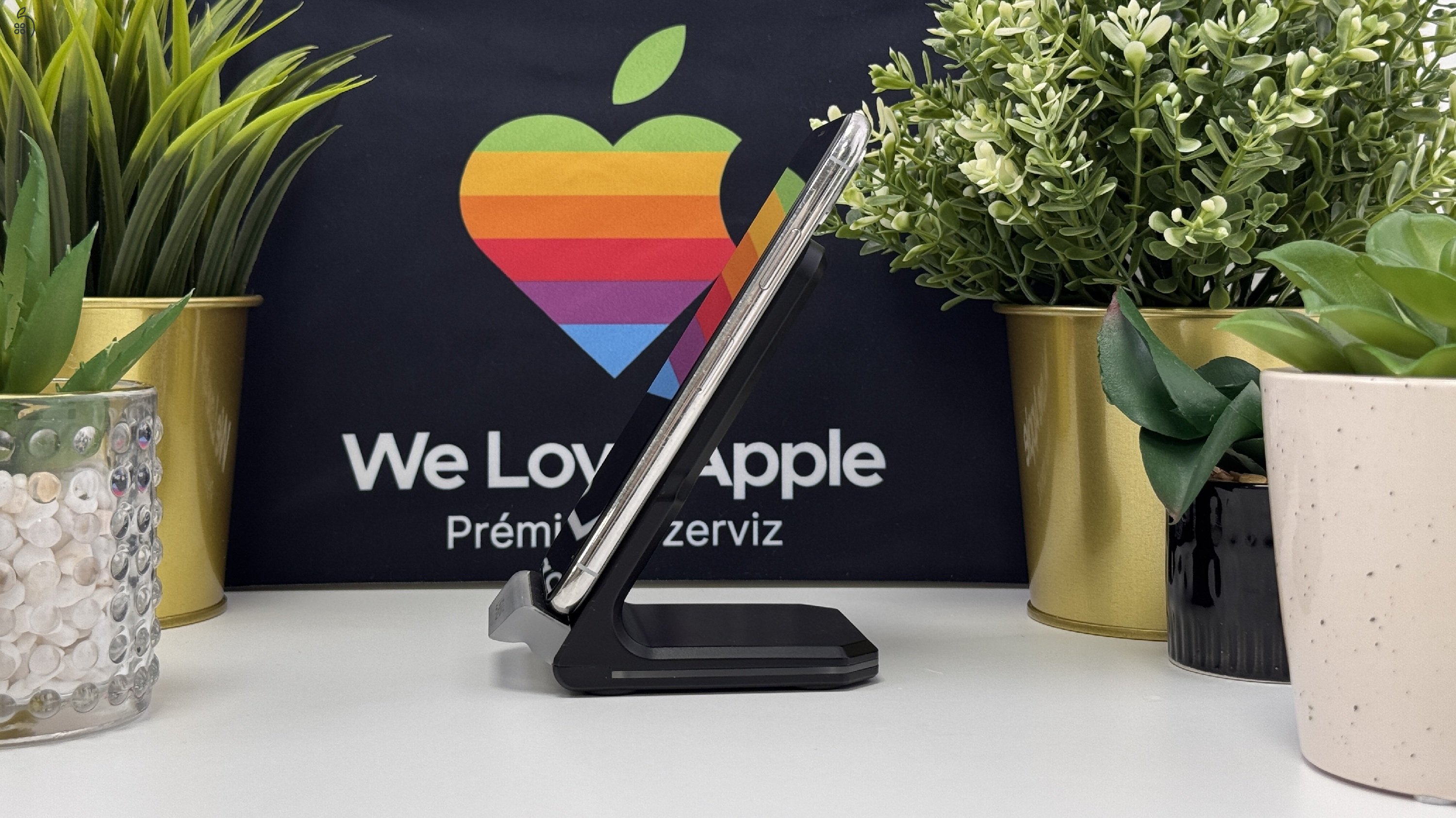 iPhone X 64GB Fehér, Független - 1ÉV Garancia, Számla