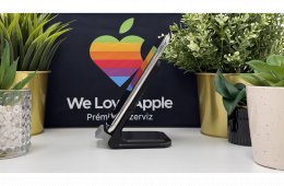 iPhone X 64GB Fehér, Független - 1ÉV Garancia, Számla