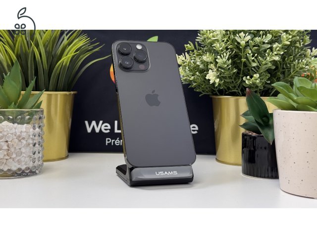 iPhone 14 Pro Max 128GB Asztrofekete, Független - Számla, 1ÉV Garancia