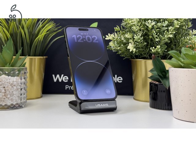 iPhone 14 Pro Max 128GB Asztrofekete, Független - Számla, 1ÉV Garancia