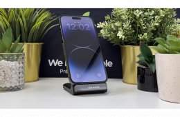 iPhone 14 Pro Max 128GB Asztrofekete, Független - Számla, 1ÉV Garancia