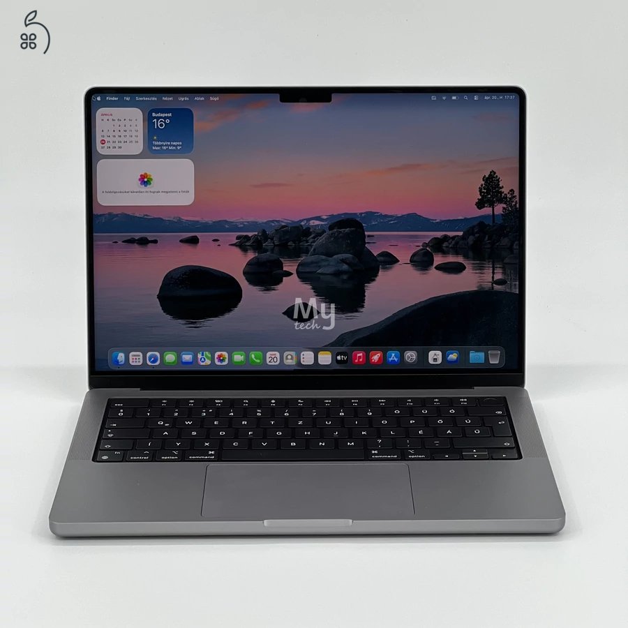 MacBook Pro 14″ 2021, M1 Pro 8 core, 32 GB RAM, 14 core GPU, 512 GB SSD, Space Gray 27% Áfa (0442AB)