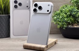 Hibátlan iPhone 17 Pro Max Silver 512GB 2 ÉV Garanciával 100%