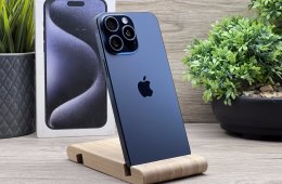 iPhone 15 Pro Max Blue Titanium 256GB 2 ÉV Garanciával
