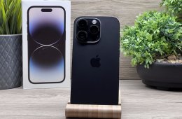 iPhone 14 Pro Space Black 128GB 2 ÉV Garanciával 90%